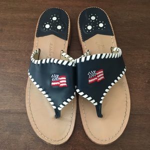 Jack Rodgers American Flag Sandals
